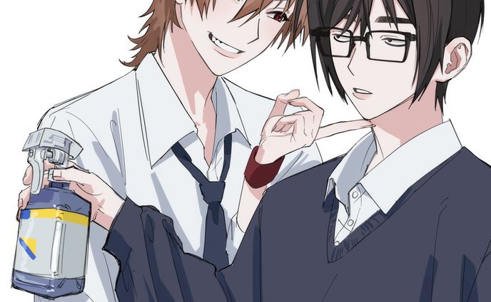 男子高校生キャラデザ