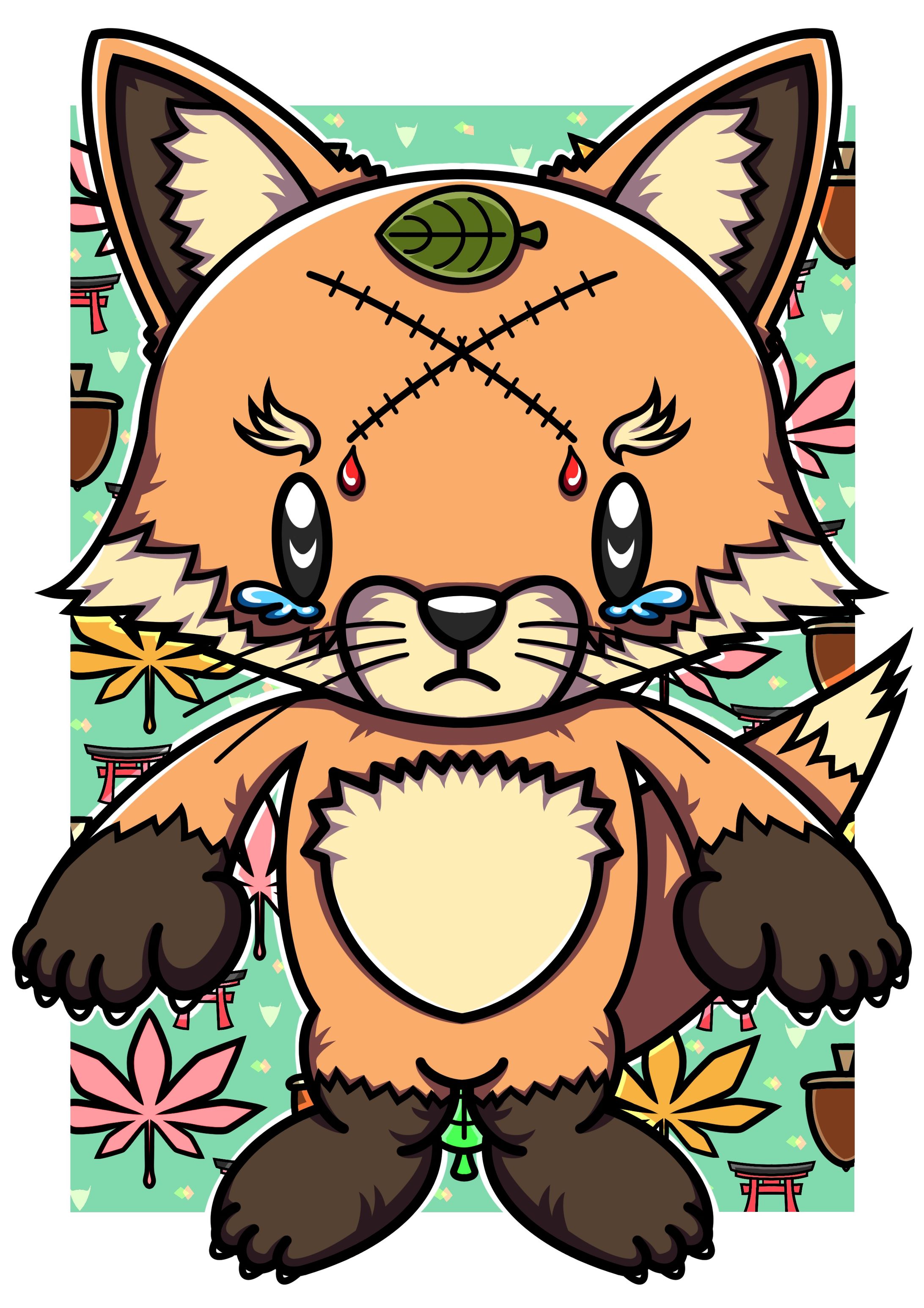 "Crying Fox"(scar ver.)-1