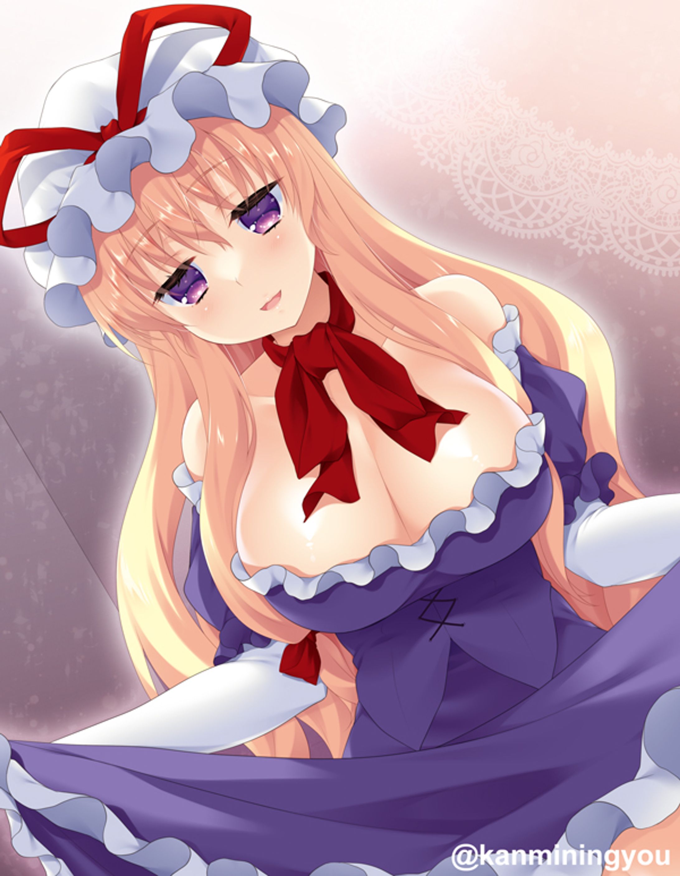 東方二次創作絵(Skebポートフォリオ用)-1
