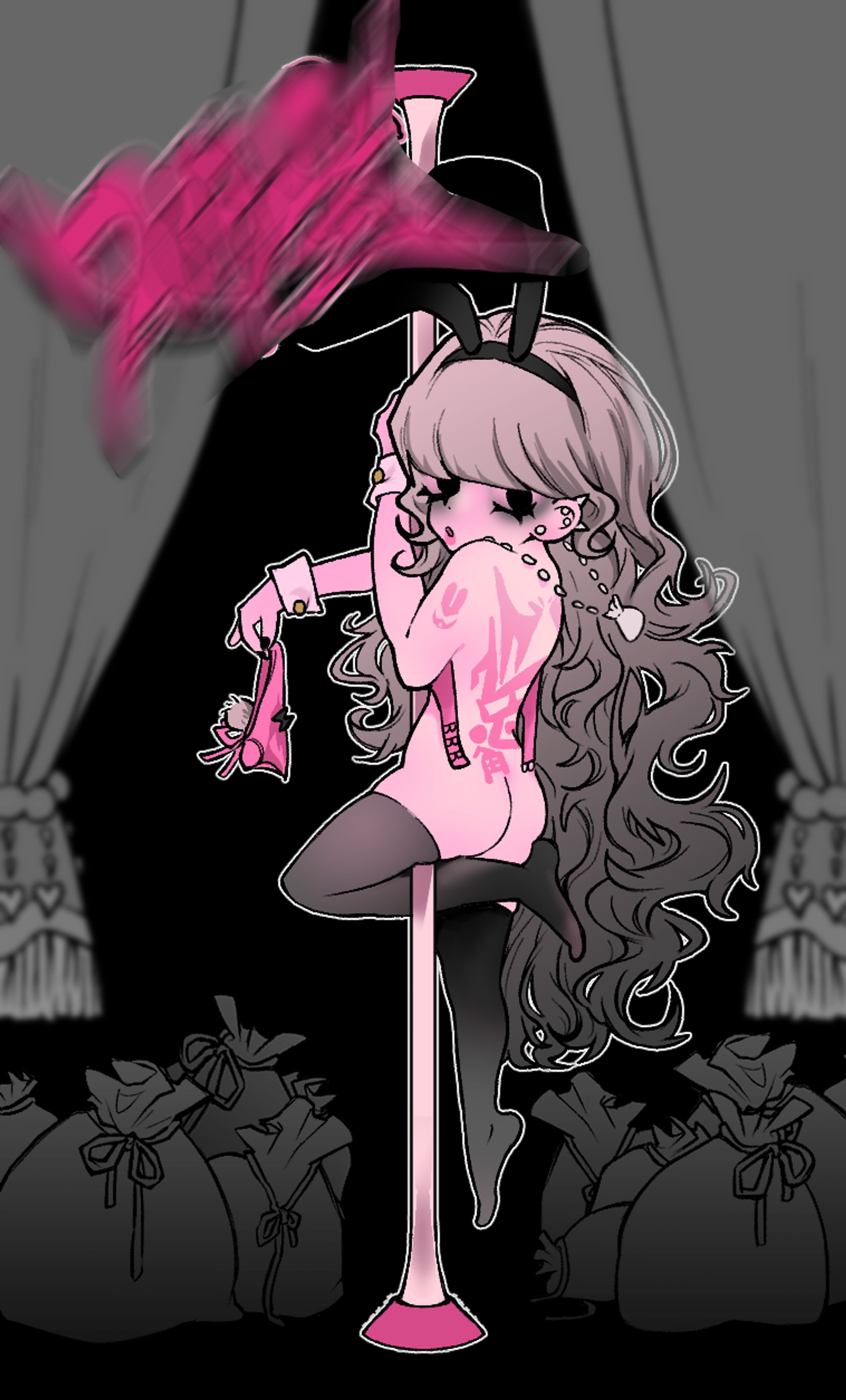 名刺用イラスト制作-1