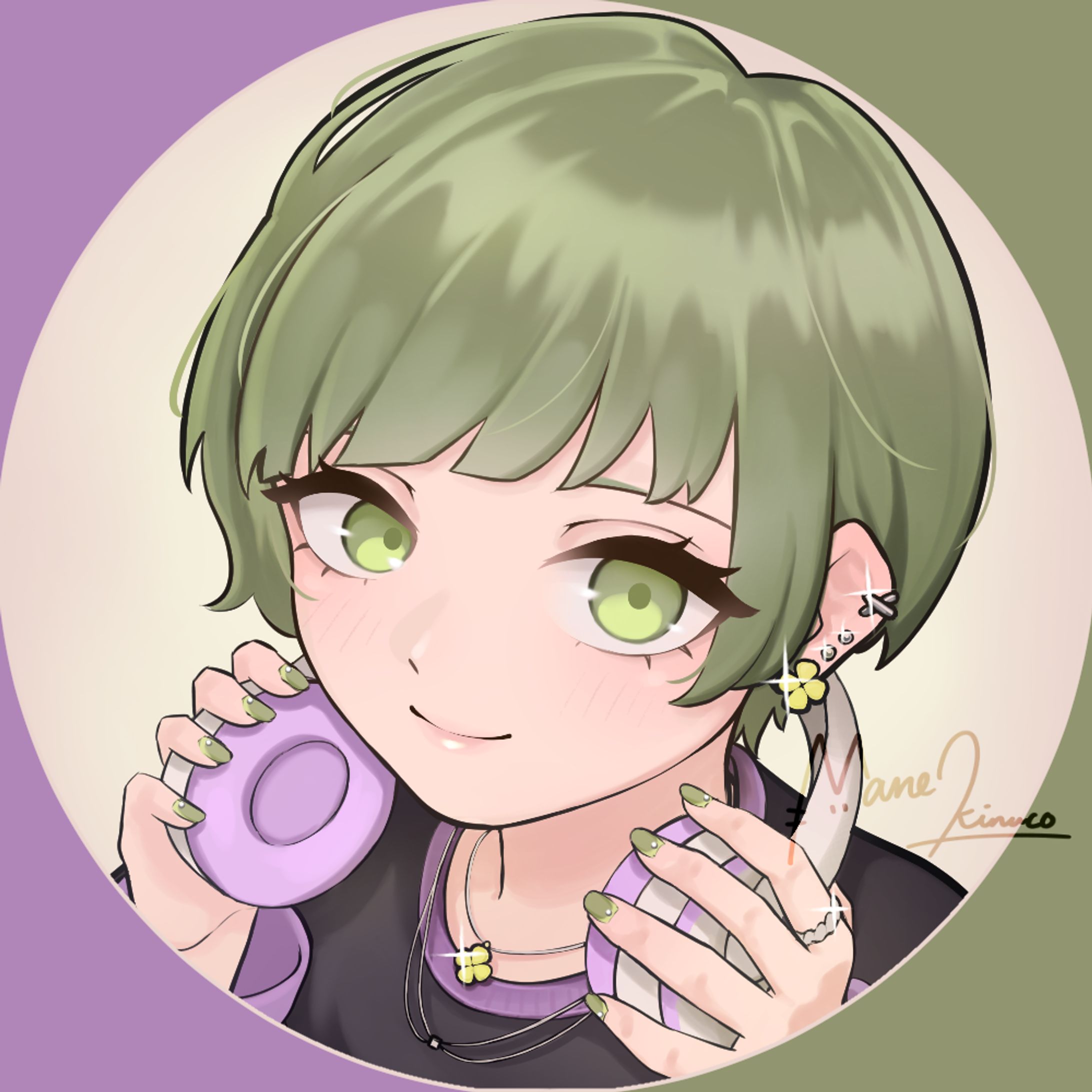 Commission ぷらりーねるる様 / アイコン-1