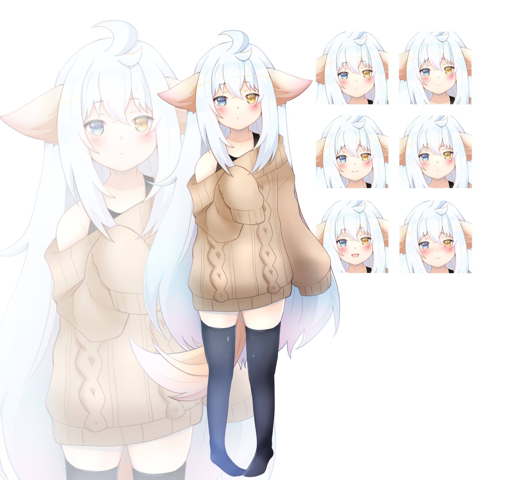 キャラクター立ち絵デザイン(販売)-1