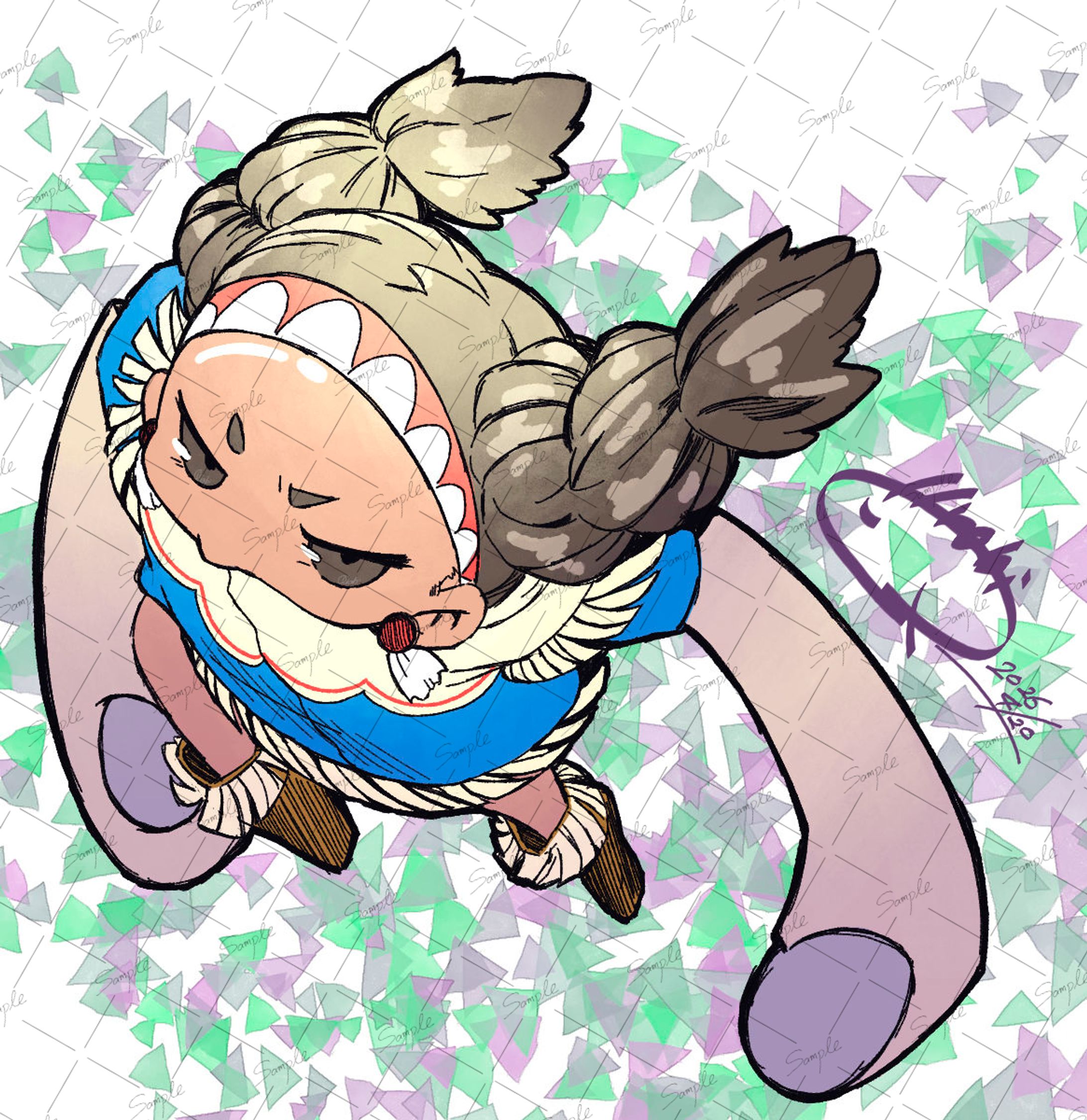 SDキャラ│サンプル-1