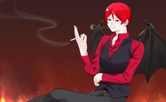 😈じゃないもんね
