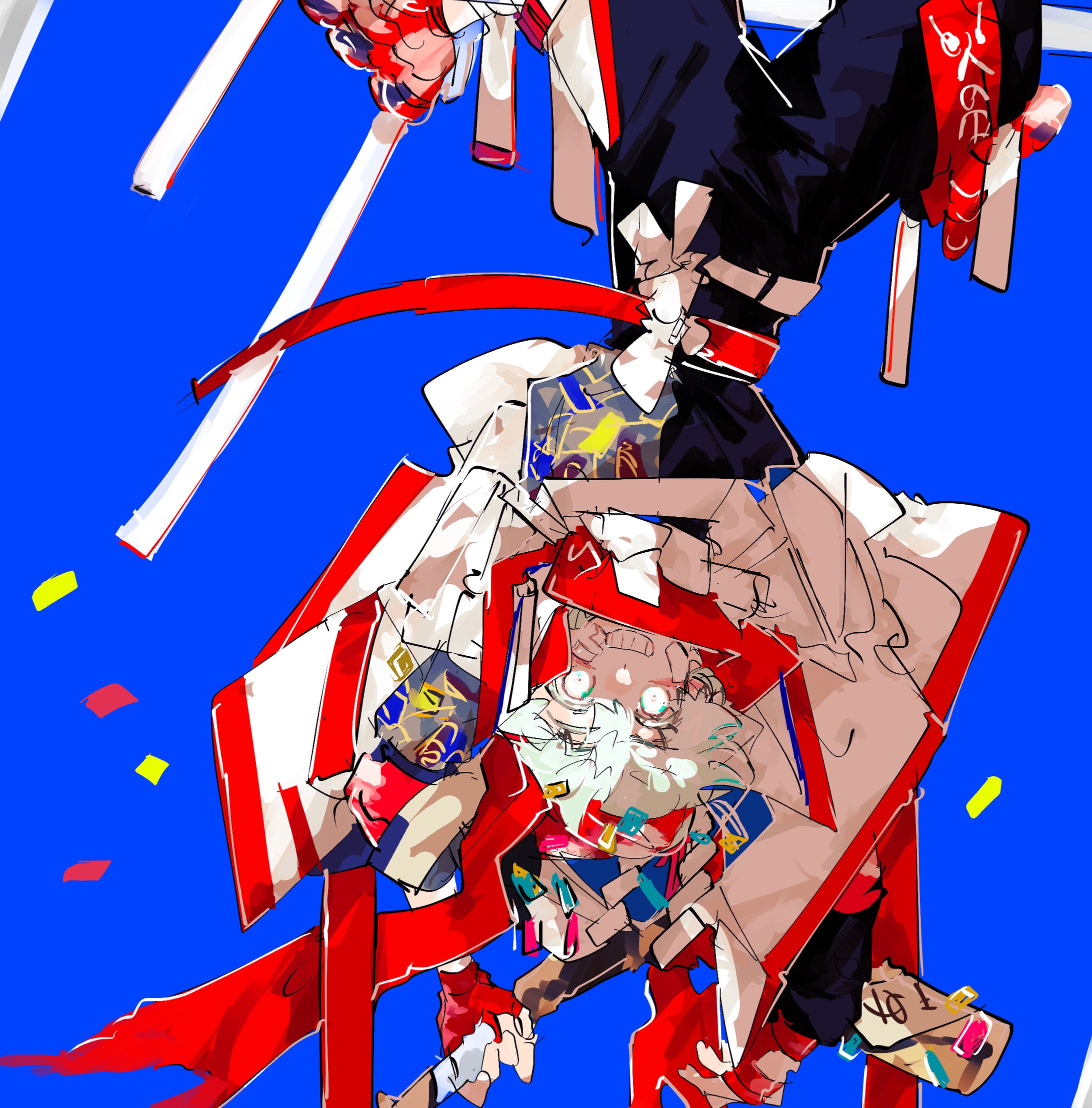 イラスト（青年・少年）-1