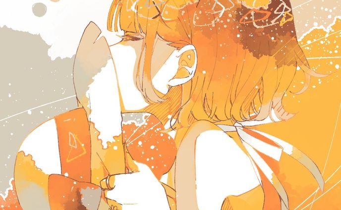 柚唄ソラさん（Twitter：u_taSbr）のカラーパレットをお借りしています。
『06. むぎわらノスタルジー』

#illustration #illustagram #drawing #artwork #art #painting
#イラスト好きな人と繋がりたい #イラスト #いらすとぐらむ #イラストグラム #カラーパレット #yellow #orange #麦わら帽子