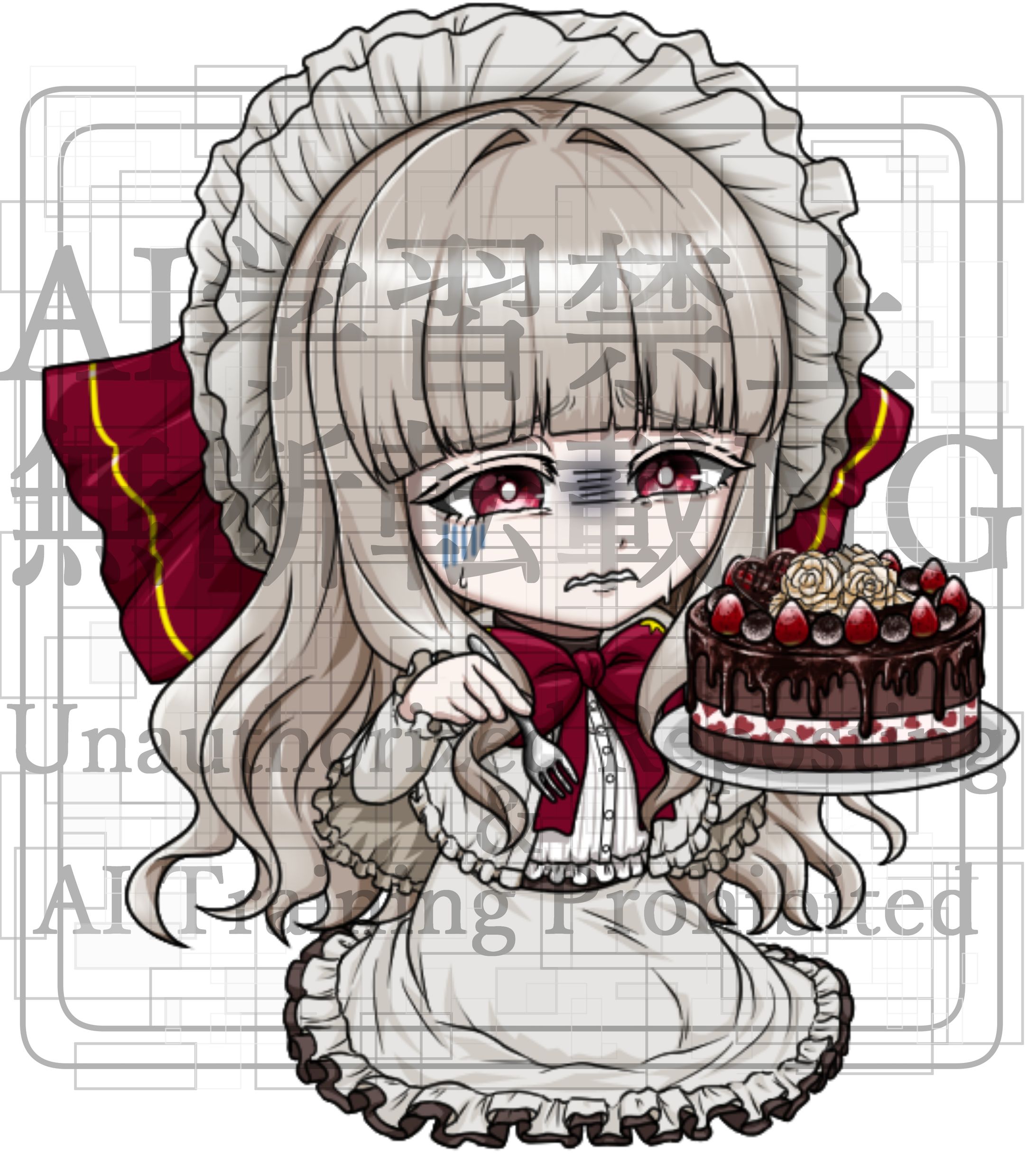 明月アリア 様　【SDイラスト】【透過アイコン用イラスト】-1