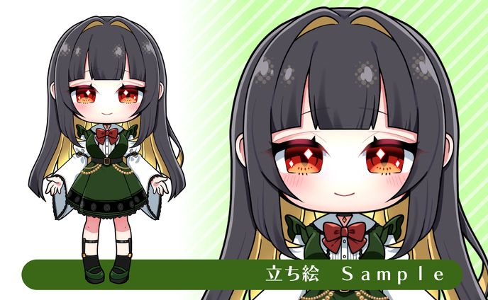 立ち絵sample