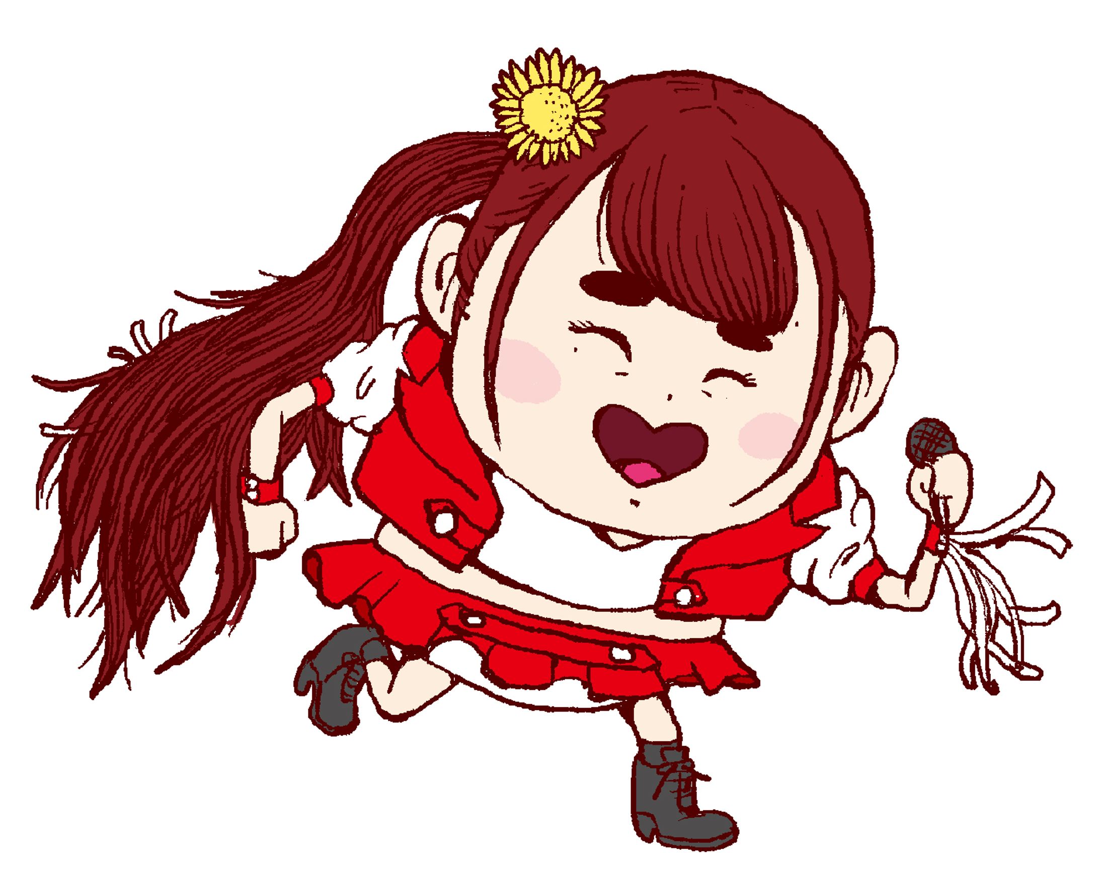ひまわり_似顔絵（20210613-1