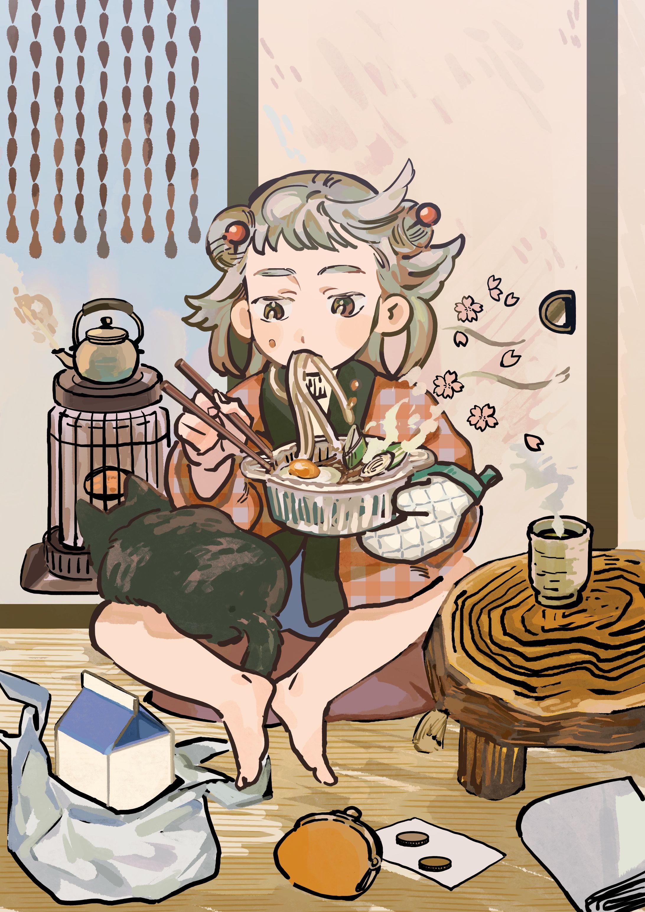 至福の鍋焼きうどん-1