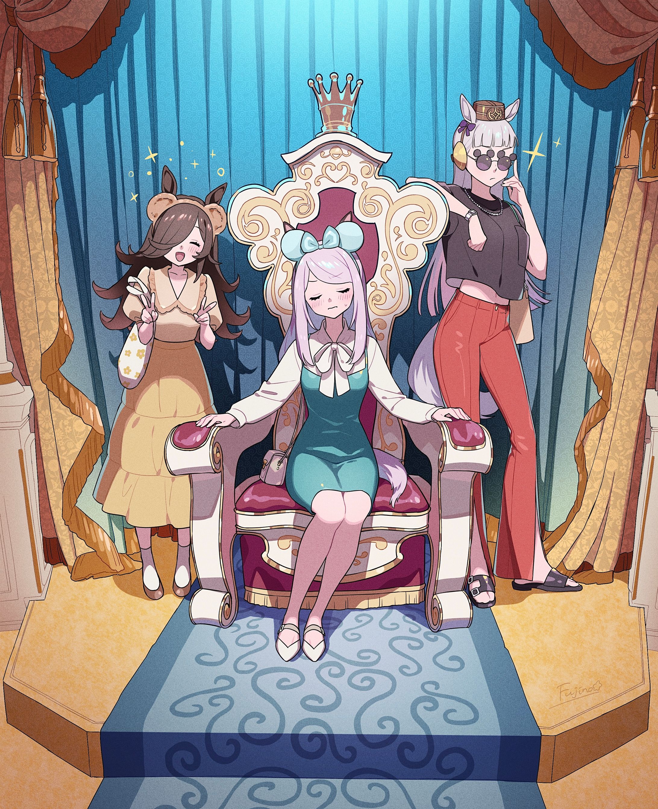 ウマ娘ファンアート-1