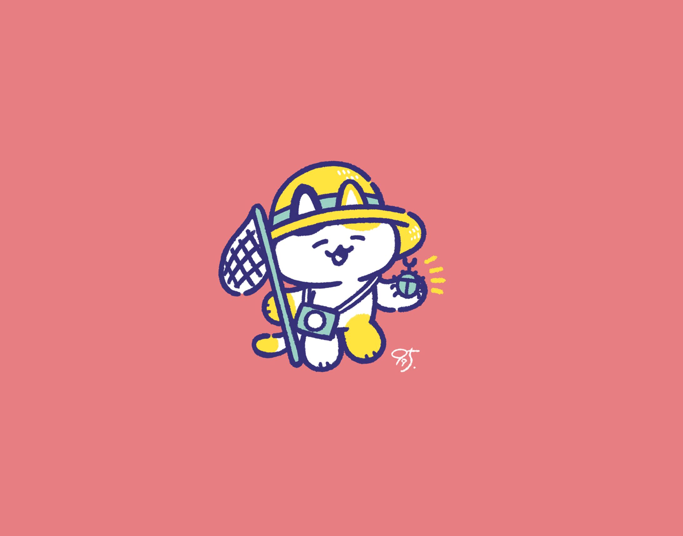 ねこちゃんイラスト-1