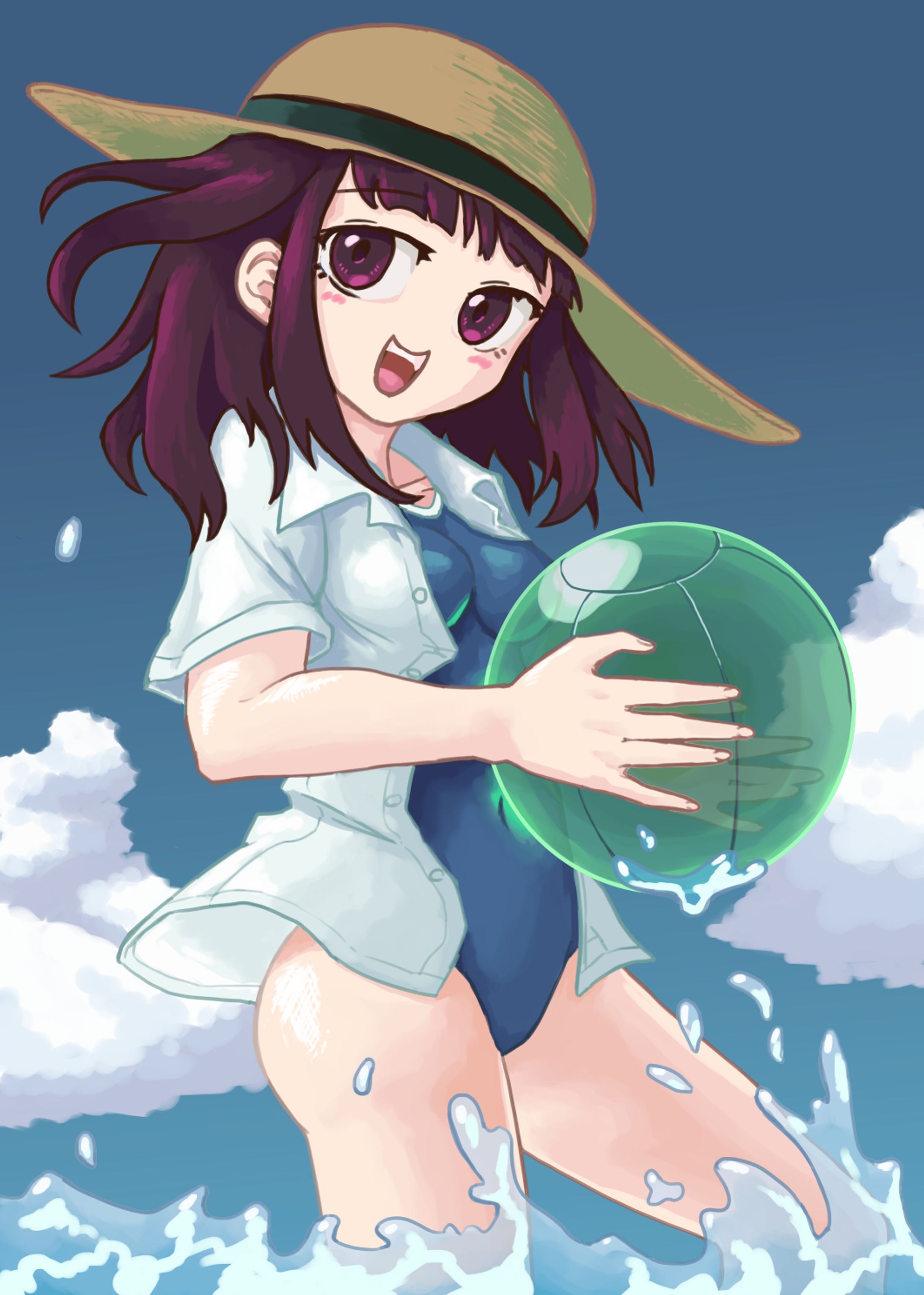 【イラスト】なつがきます-1