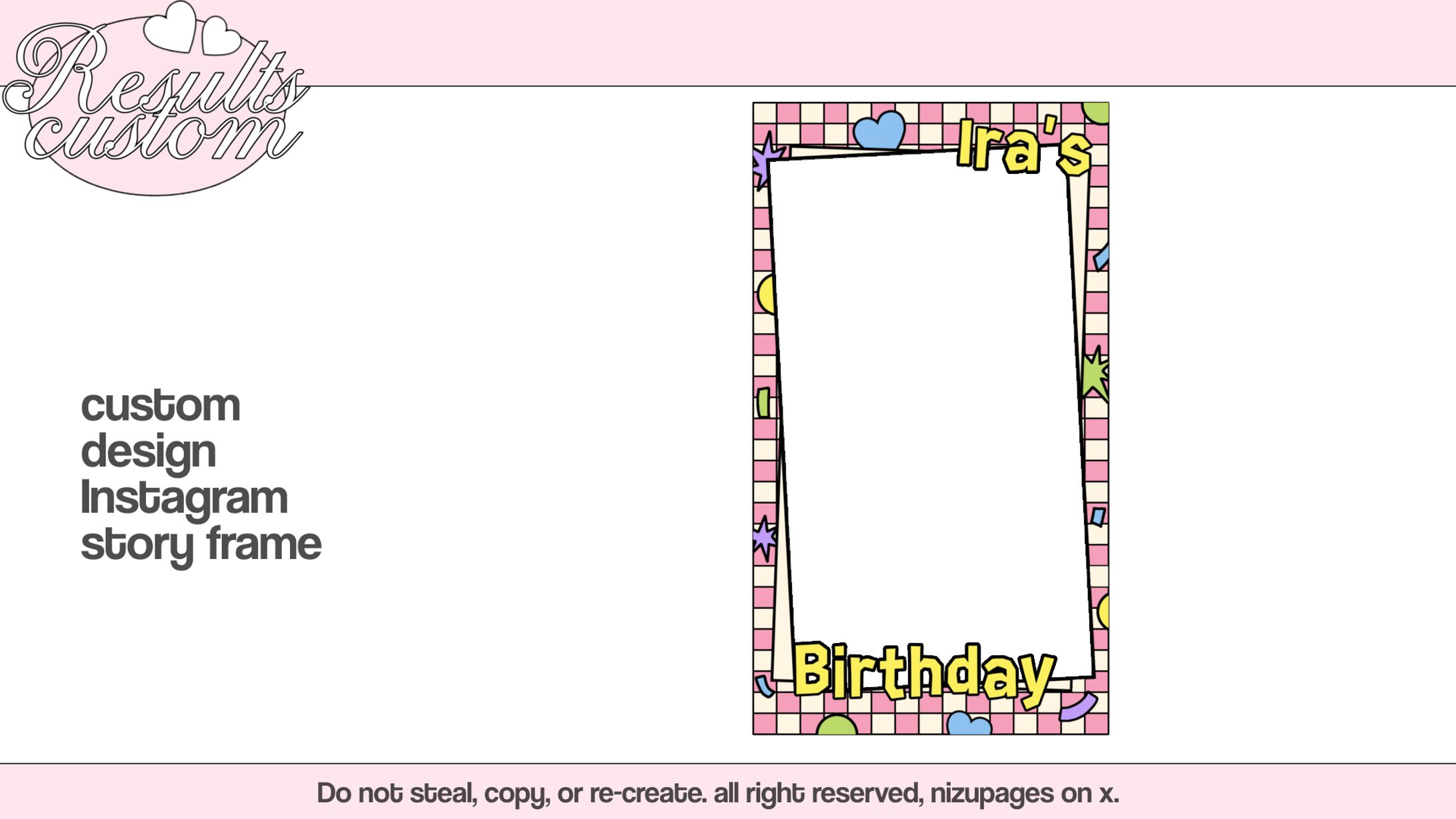 CUSTOM INSTAGRAM FRAME-1