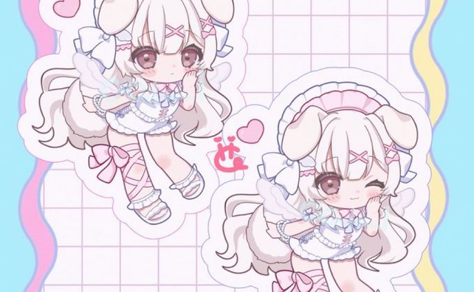 犬杜しゅしゅ様 デフォルメイラスト