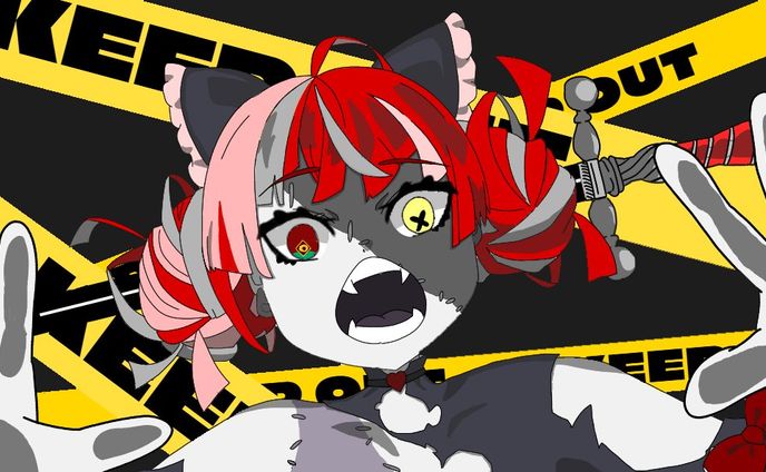 Kureiji Ollie's fun art(hololive-EN)