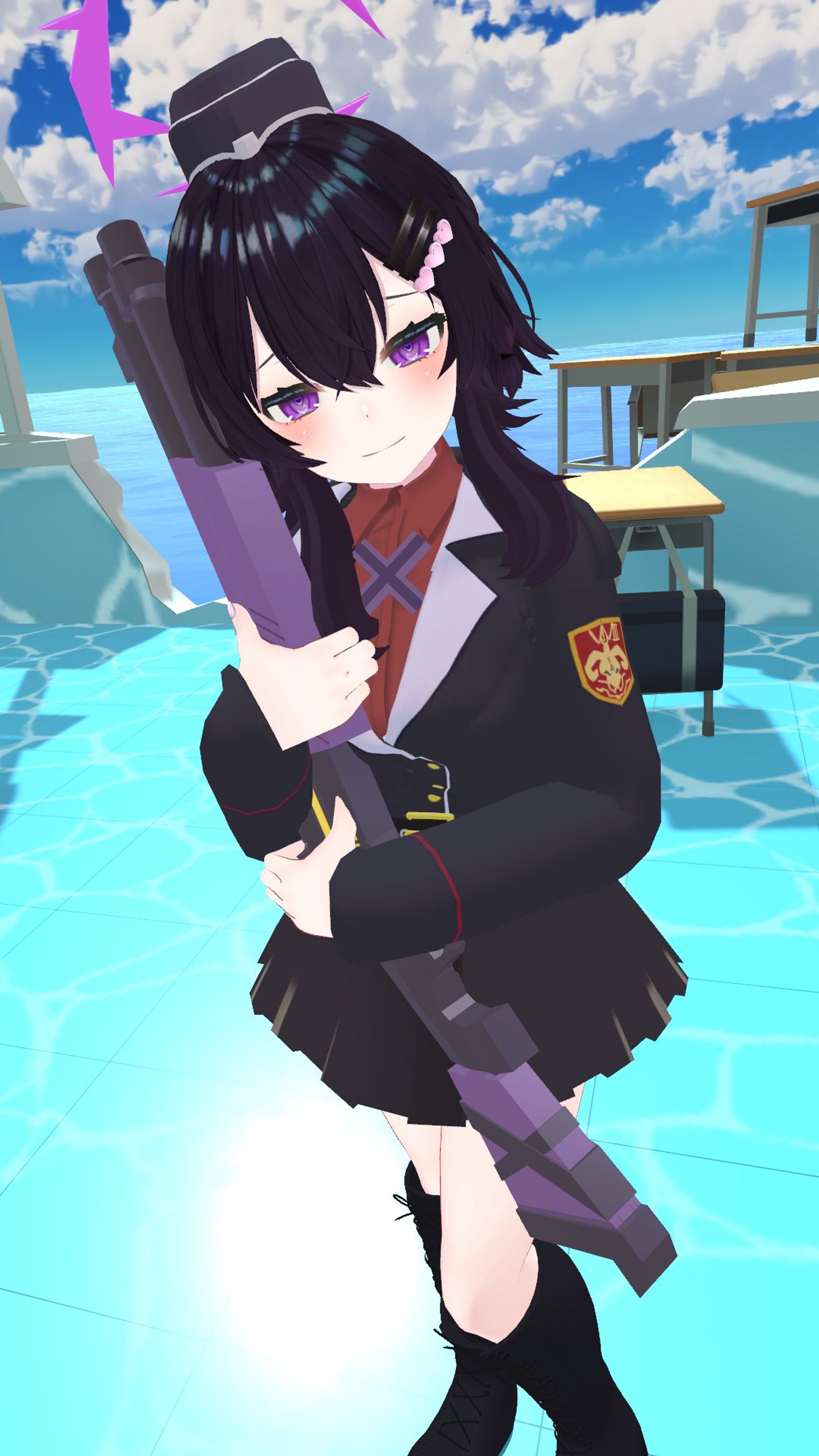 モデリング：VRChatコスプレアバター改変-1