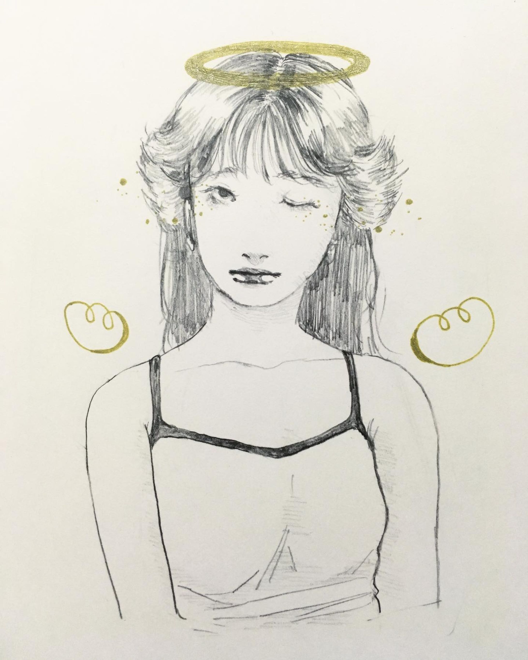 #illustration #croquis #drawing #イラスト #イラストレーション-1
