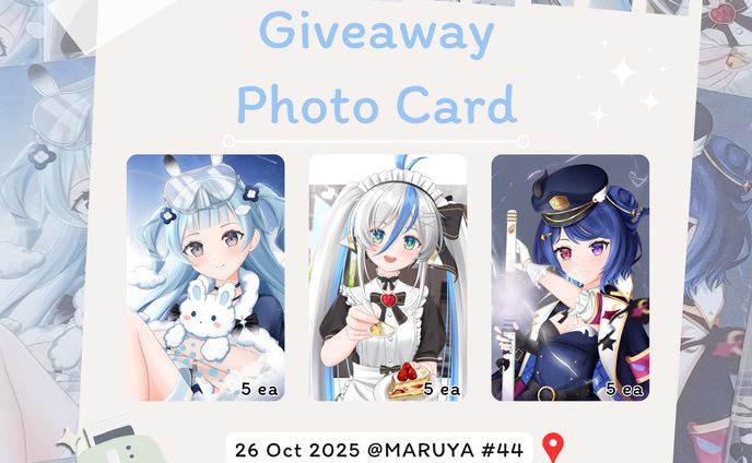 Giveaway - Photo Card @Maruya #44