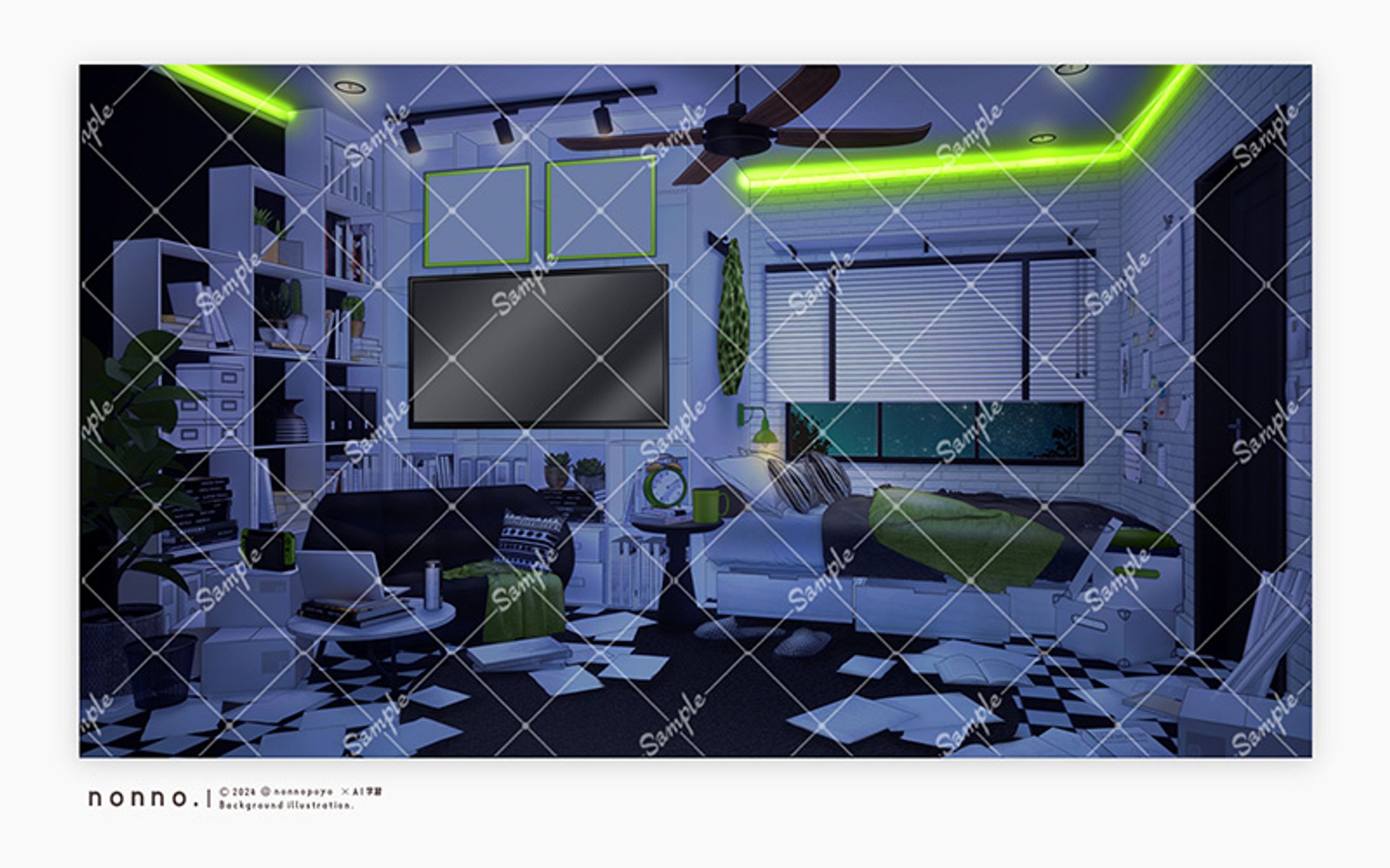 Vtuberさん用配信部屋-1