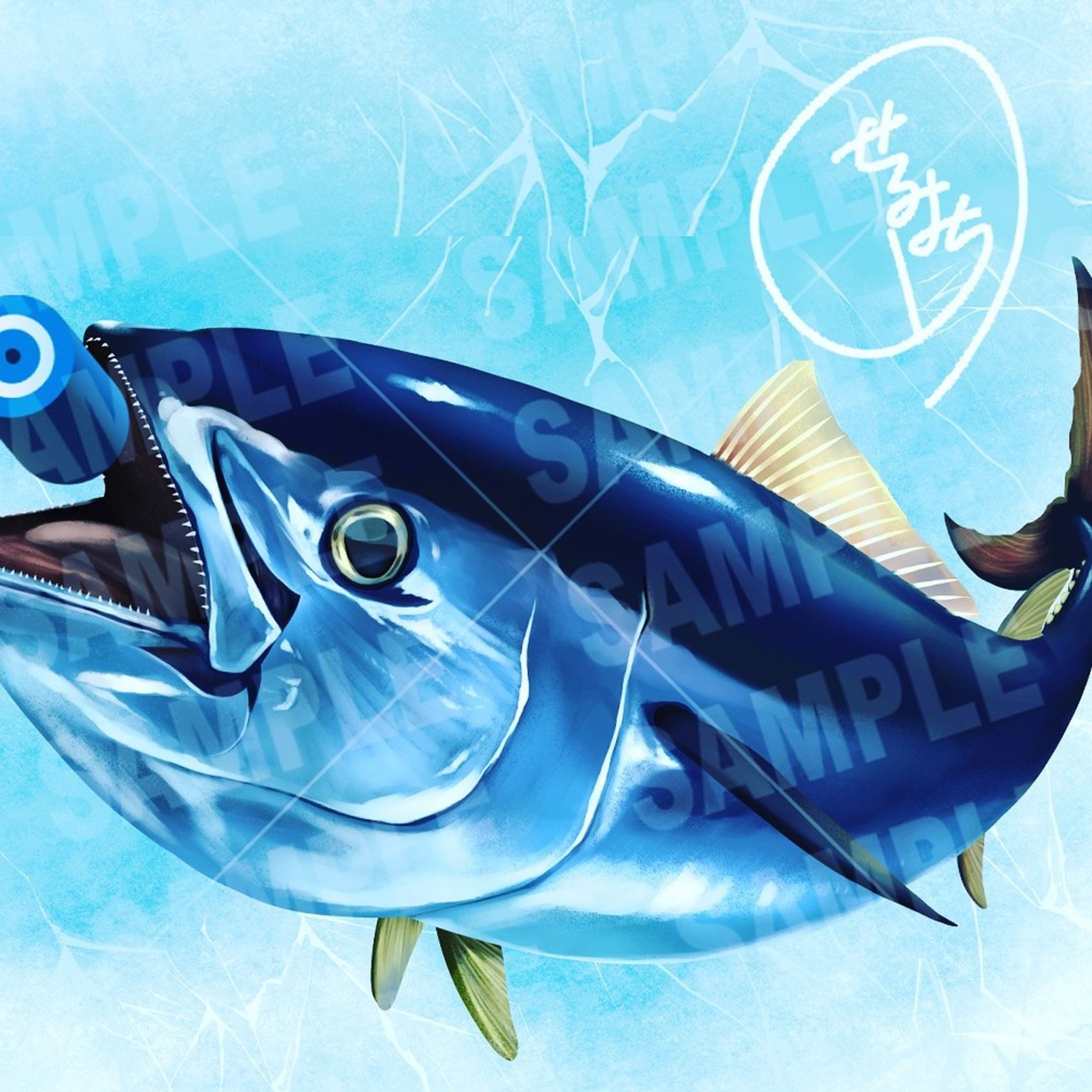 【ポートフォリオ】
ココナラでご依頼いただいておりましたマグロリアルイラストと商品紹介チラシ製作させていただきました！
 ご依頼いただきありがとうございました！ https://coconala.com/services/1906582

#ココナラ 
#イラスト依頼募集中 
#魚
#マグロ
#チラシ作成-1