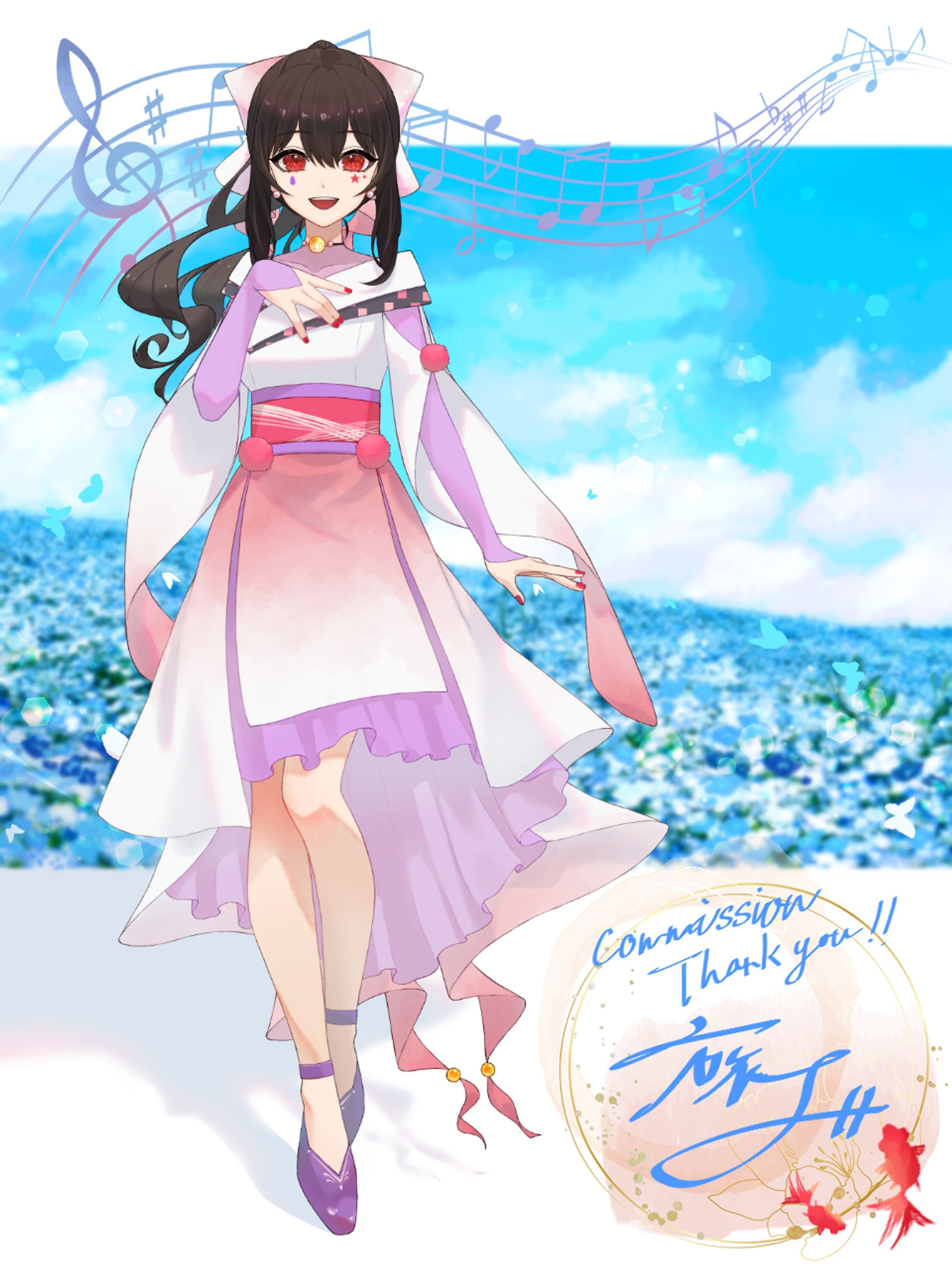 【ご依頼】ライバー千草寺綾様/新衣装デザイン【2024】-1