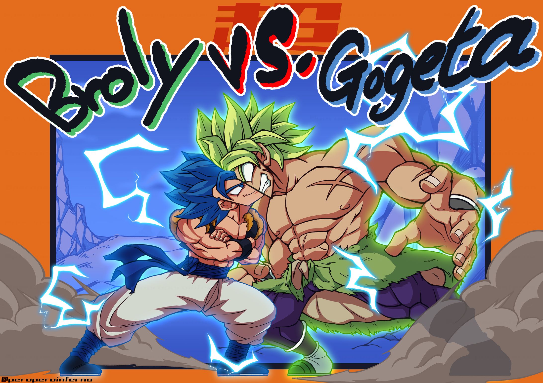 Blory VS. Gogeta-1