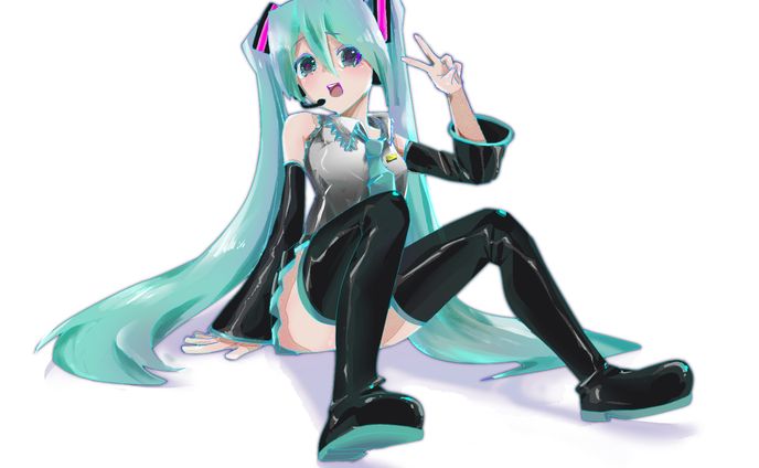 初音ミク　ファンアート