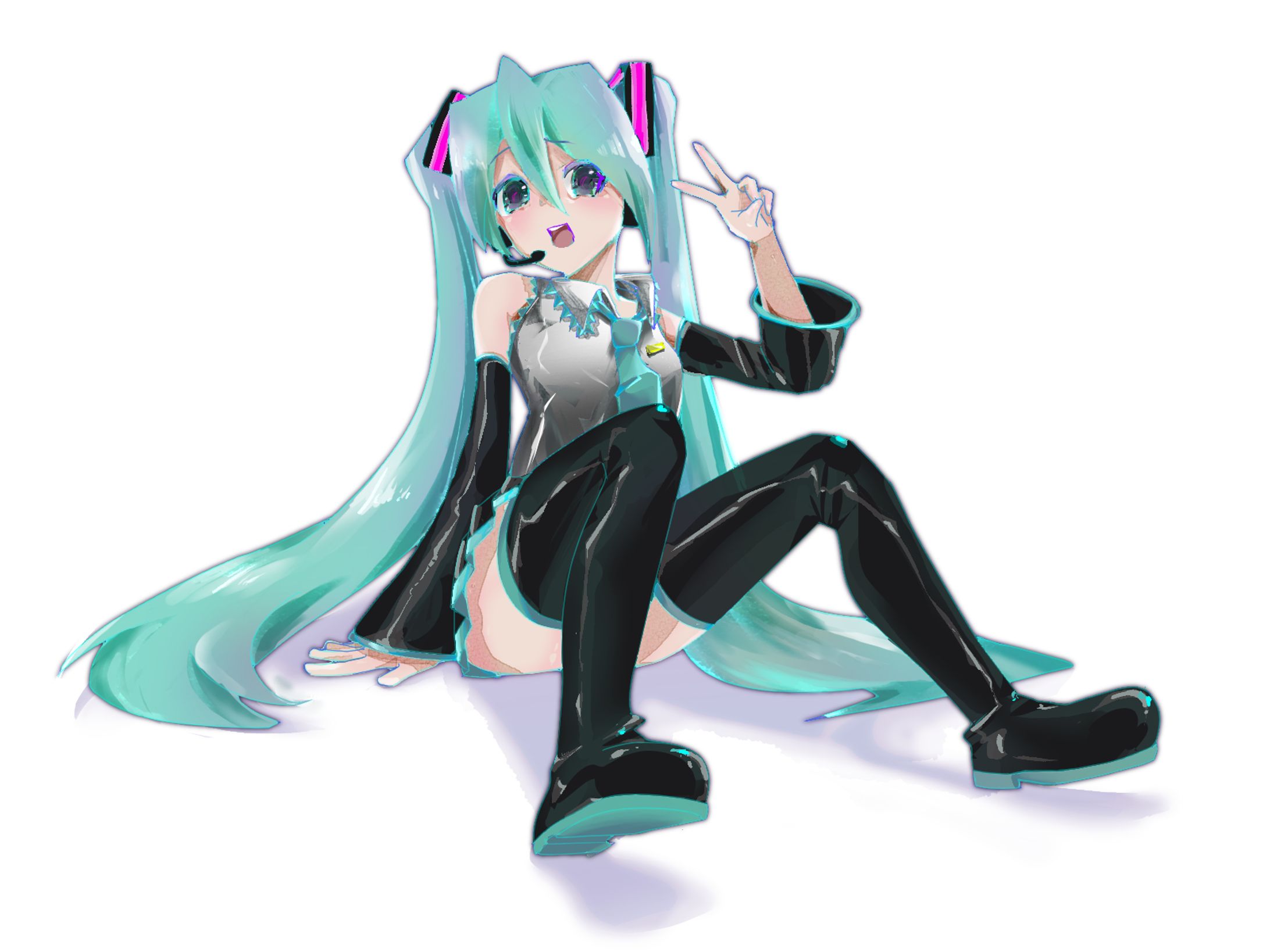 初音ミク　ファンアート-1