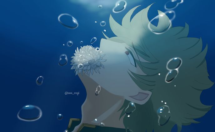 Flower vomiting disease / Beauty under the moon
