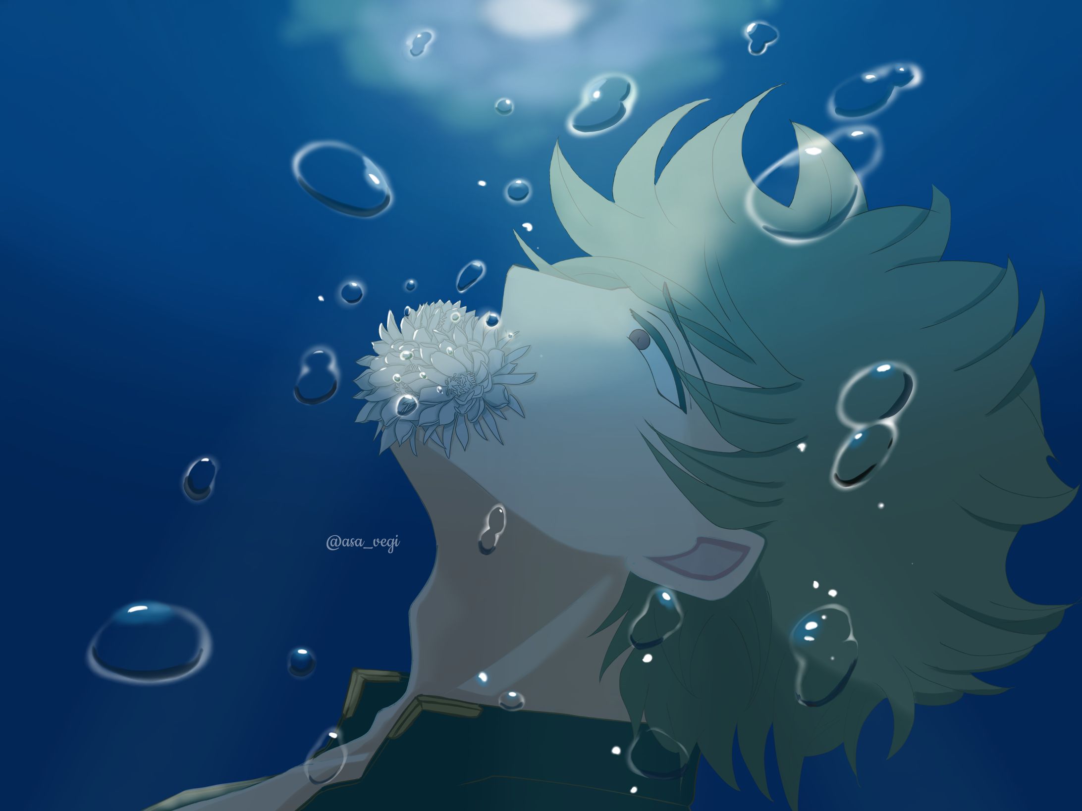 Flower vomiting disease / Beauty under the moon-1