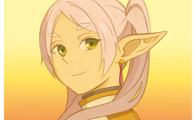 葬送のフリーレン　クリップスタジオペイント