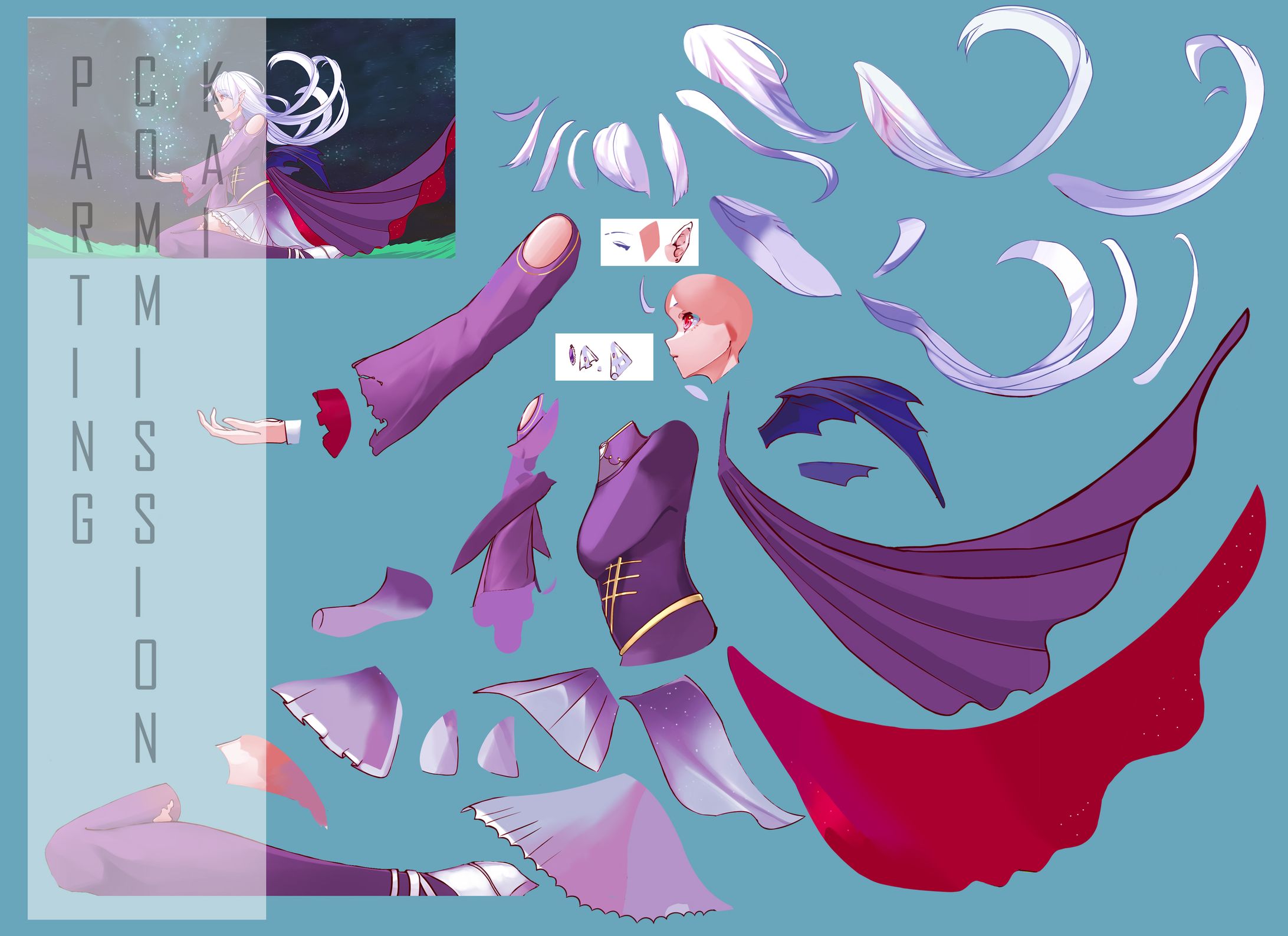 Fullbody Not Detail Parting/Cutting Commission-1