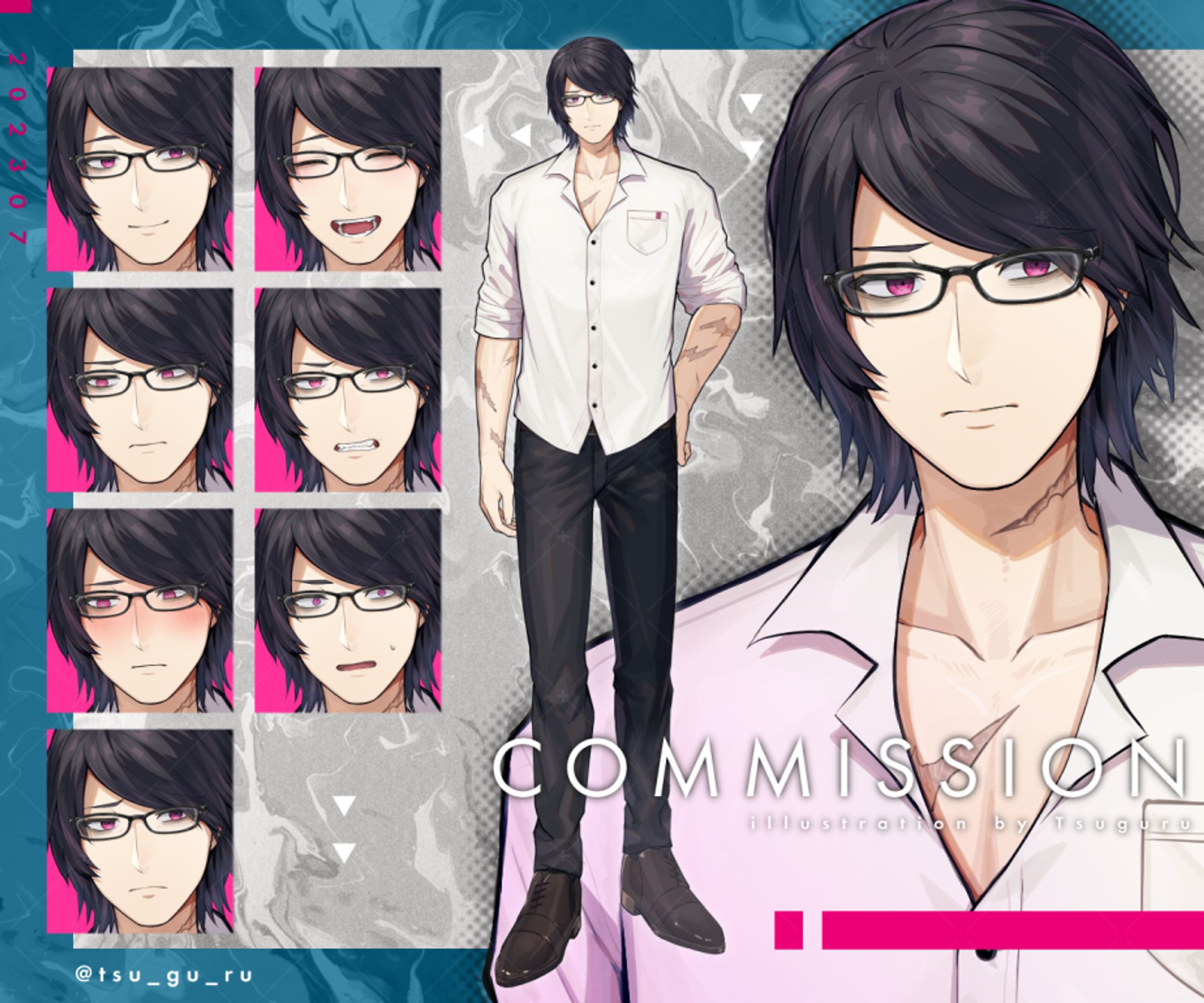 【依頼】TRPG用全身イラスト-1