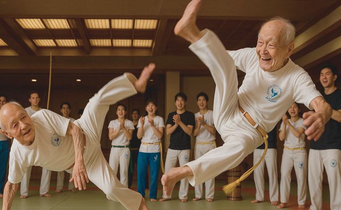 【AIおじいちゃん】カポエイラ