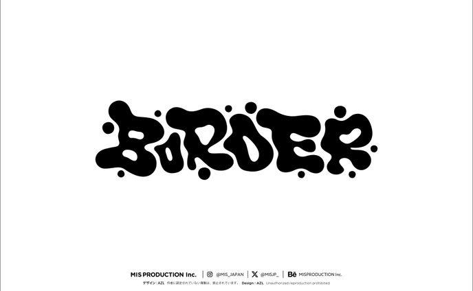 BORDER ロゴ制作