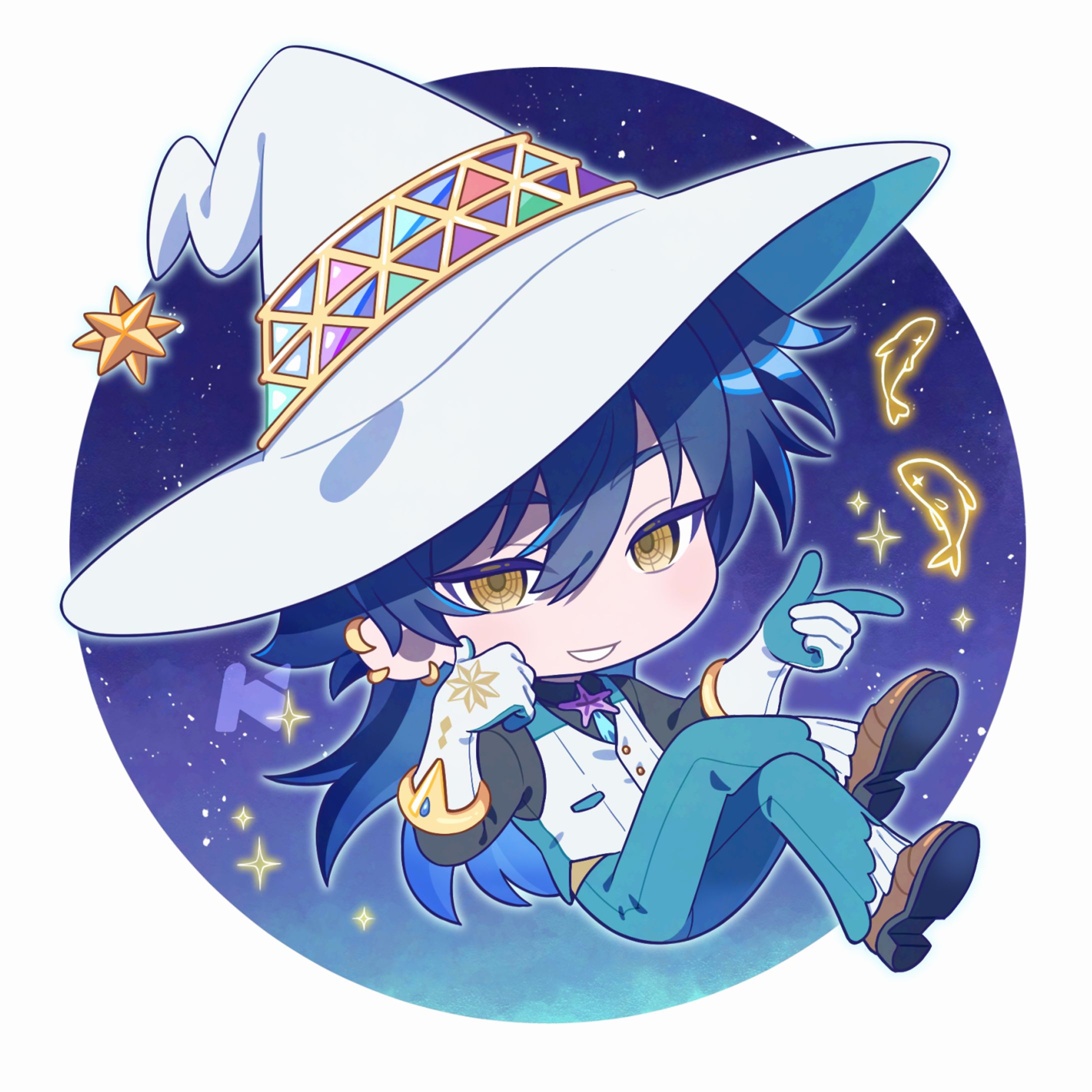 デフォルメイラスト(Dreamy)-1