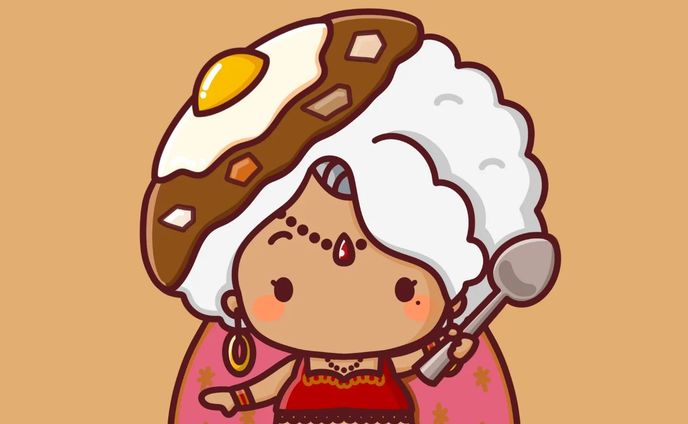 カレーマドンナ

#二頭身キャラ #被り物 #nft #nftart
#drawing #イラスト #illustration #シンプルイラスト #simpleillustration #art #ゆるいらすと #プロクリエイト #procreate #cute #かわいいイラスト #illustgram #ゆるかわイラスト #ゆるふわイラスト #シンプルなデザイン #designer #デザイナー #イラストレーター #illustrator #デジタルイラスト #digitalillustration