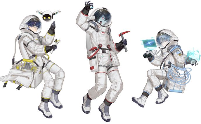 TRPG配信用立ち絵 クトゥルフ神話TRPG 『星を結わう船』