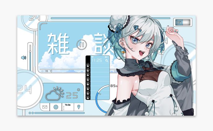 asmr、雑談