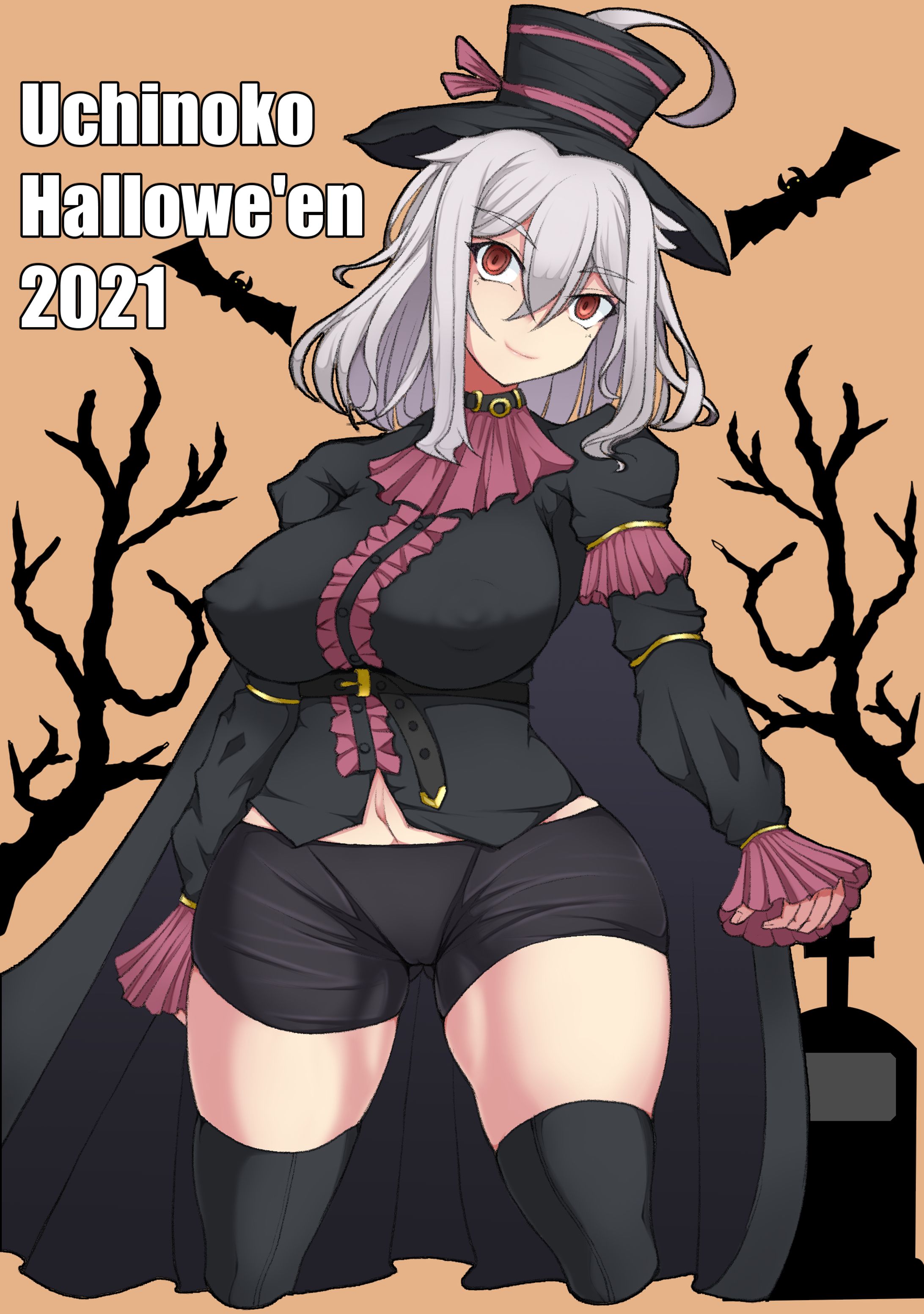 2021年ｳﾁﾉｺハロウィンイラスト-1