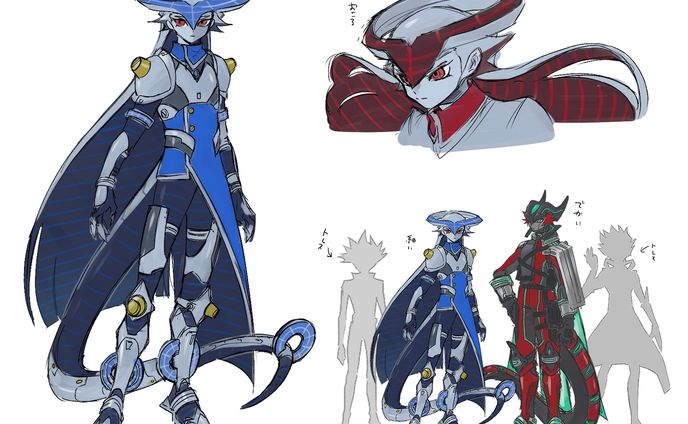 遊戯王　モンスター擬人化
