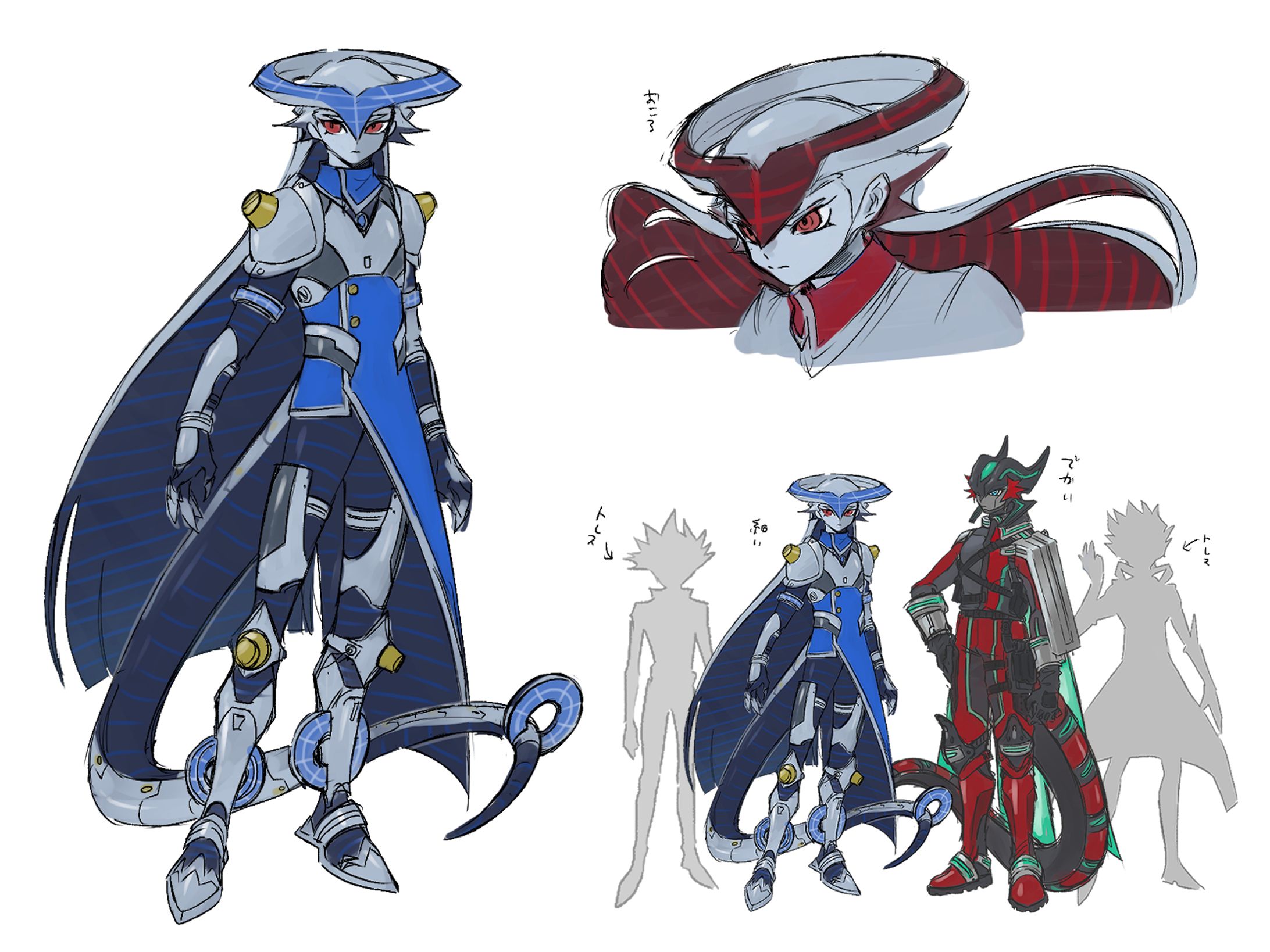 遊戯王　モンスター擬人化-1