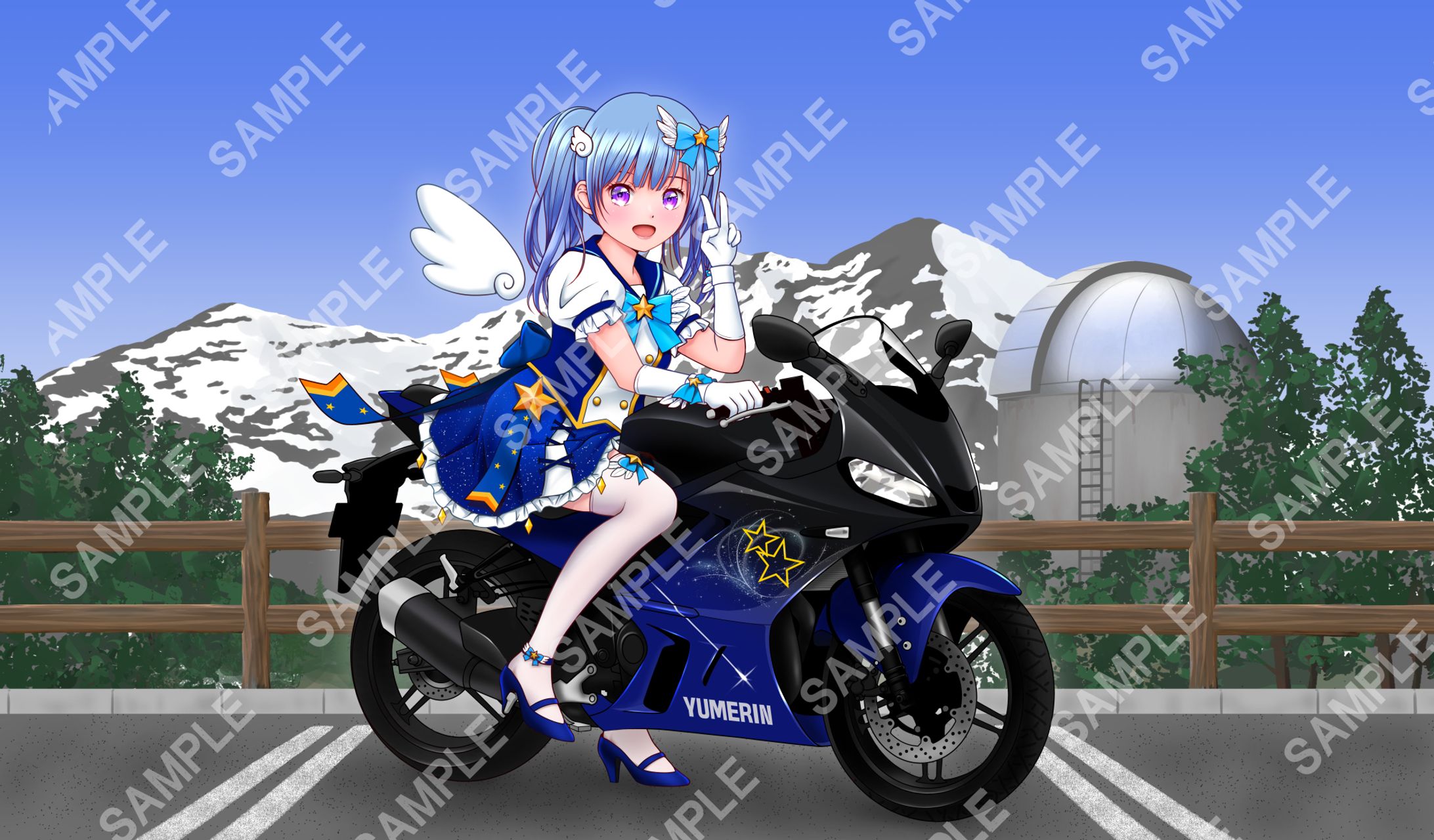 V-Tuberの星羽ゆめりん様よりイラストのご依頼を受けました-1