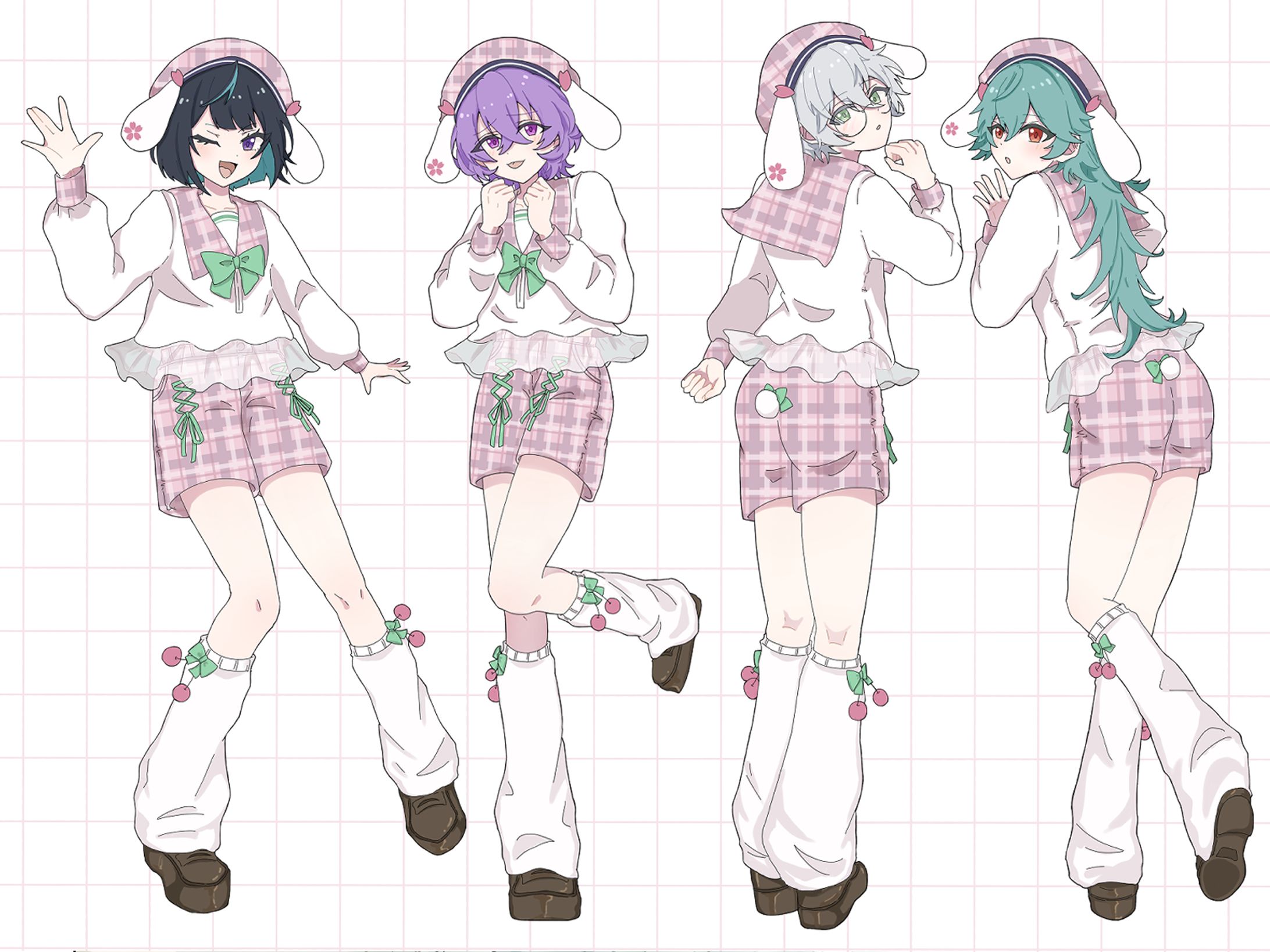 【二次創作】立ち絵・衣装デザイン-1