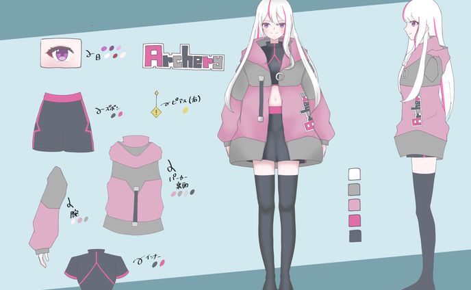 キャラクターデザイン