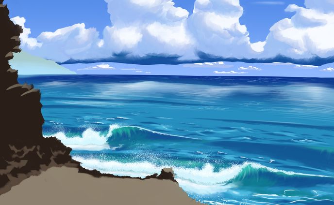 風景イラスト