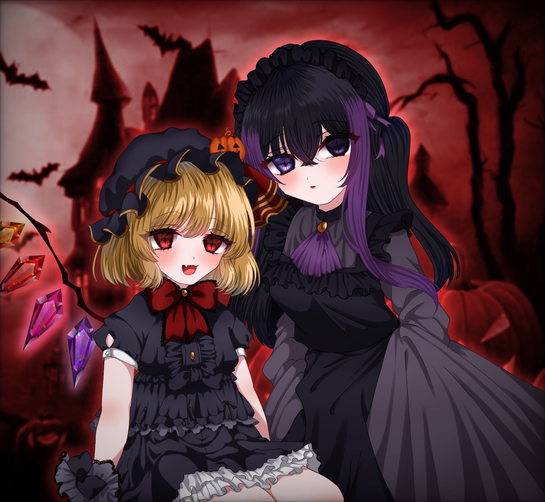 ハロウィン夢絵(コテキャ人間時)-1