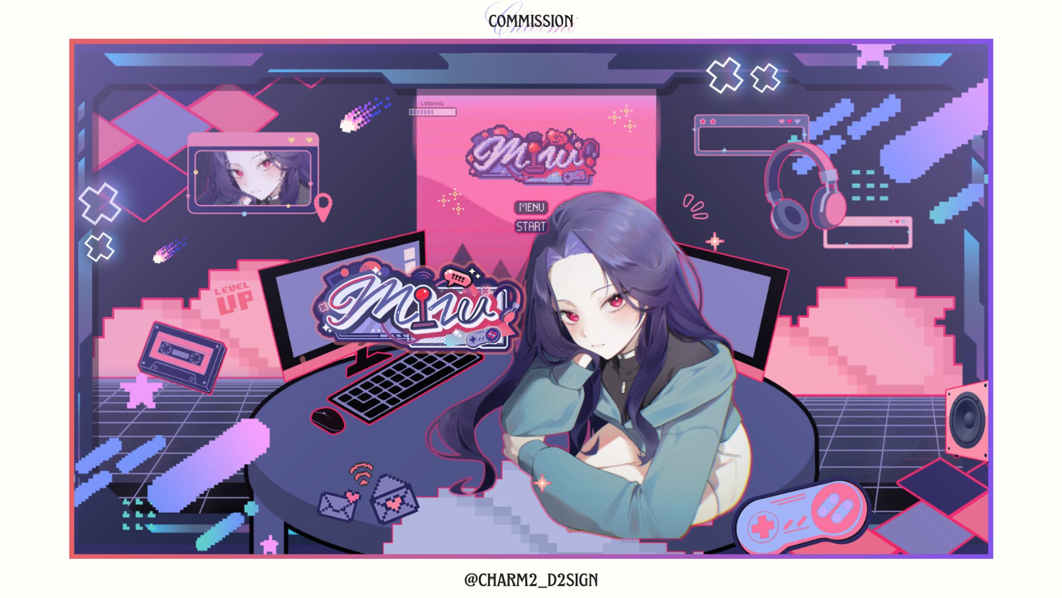 YOUTUBE CHANNEL ART - Mizu-1