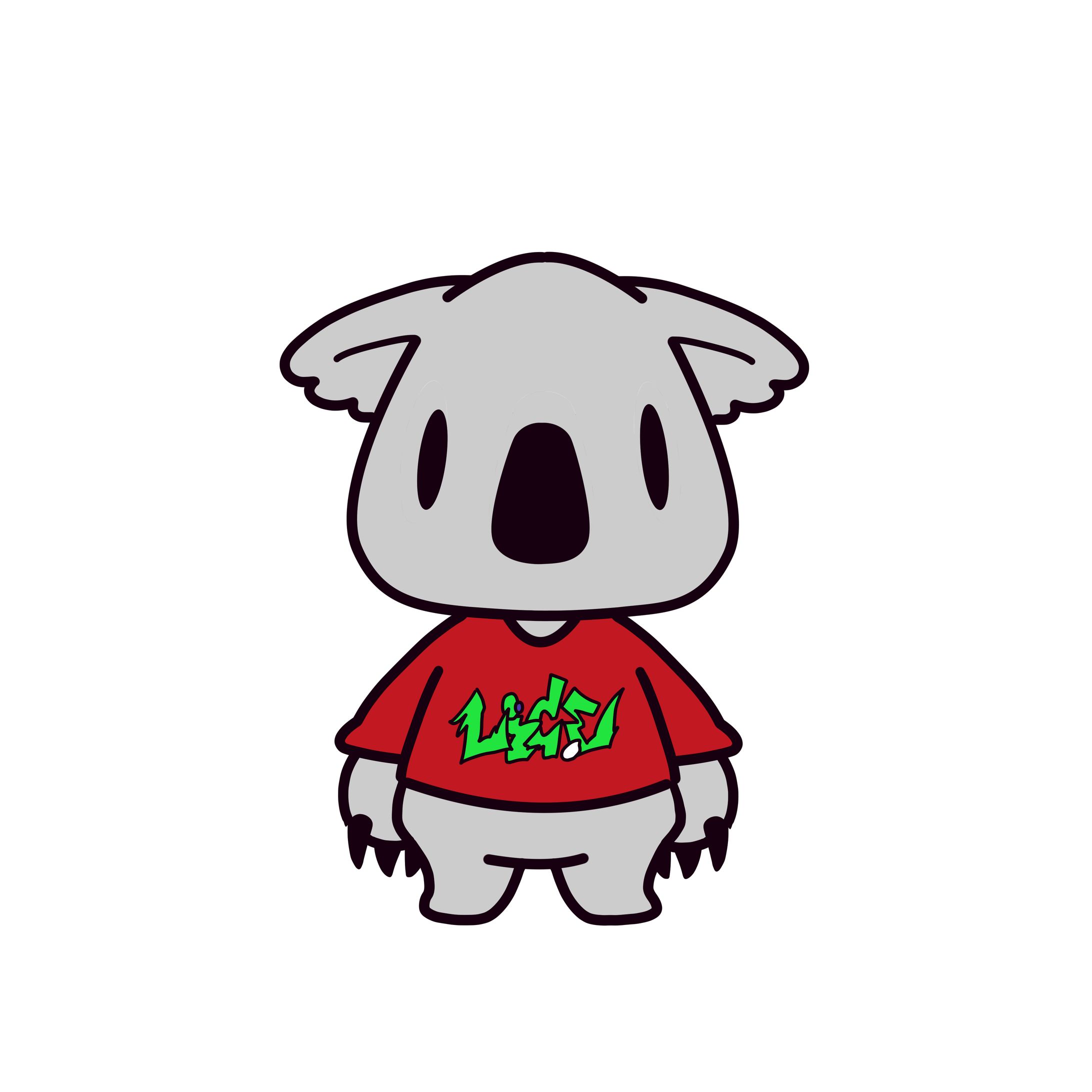 アパレル　オリジナルキャラデザイン・ロゴ-1